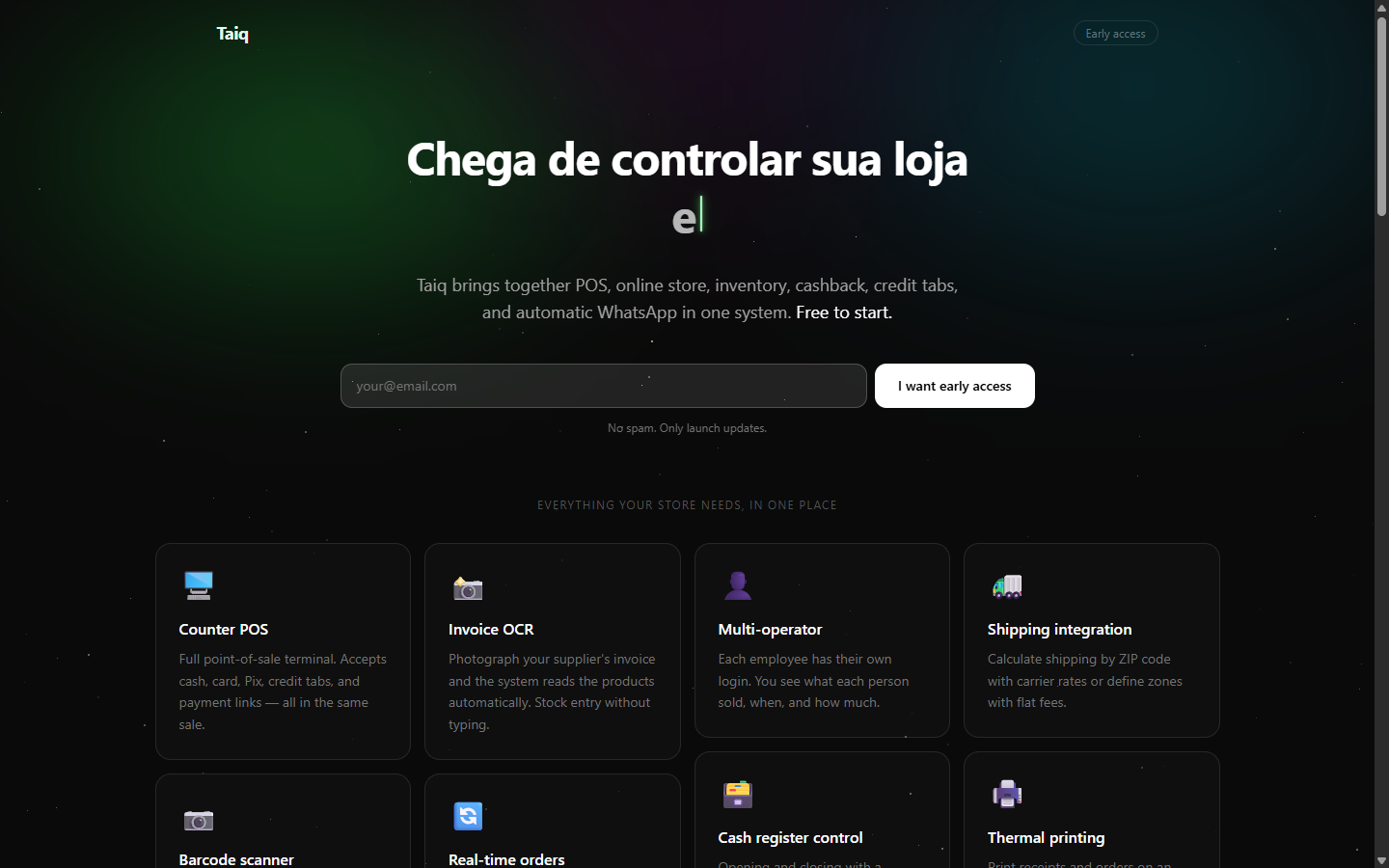 Taiq — produto do Rojão Studio